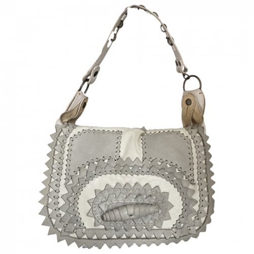 Pre-owned Jamin Puech Leather Handbag In White