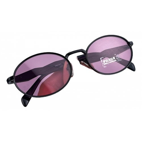 Pre-owned Prada Aviator Sunglasses In Pink