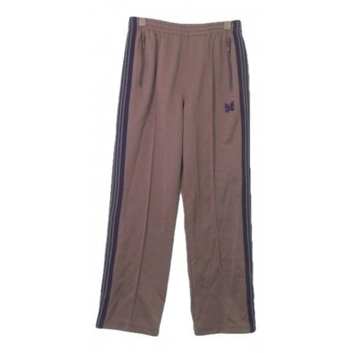 Pre-owned Needles Trousers In Pink
