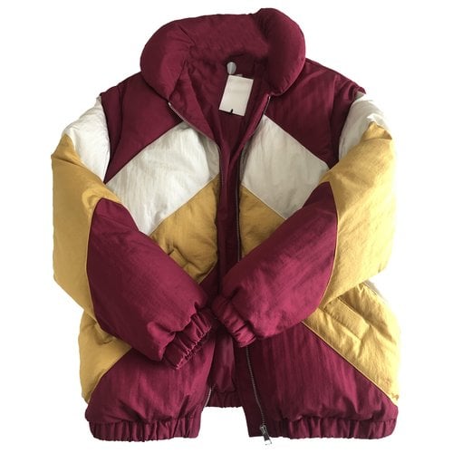 Pre-owned Isabel Marant Shearling Puffer In Multicolour
