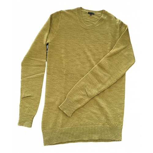 Pre-owned Patrizia Pepe Wool Pull In Yellow