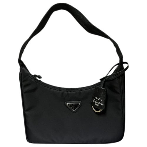 Pre-owned Prada Re-edition 2000 Handbag In Black