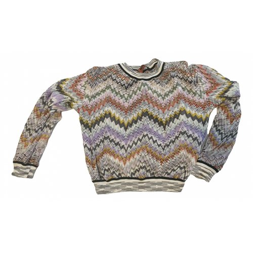 Pre-owned Missoni Wool Blouse In Multicolour