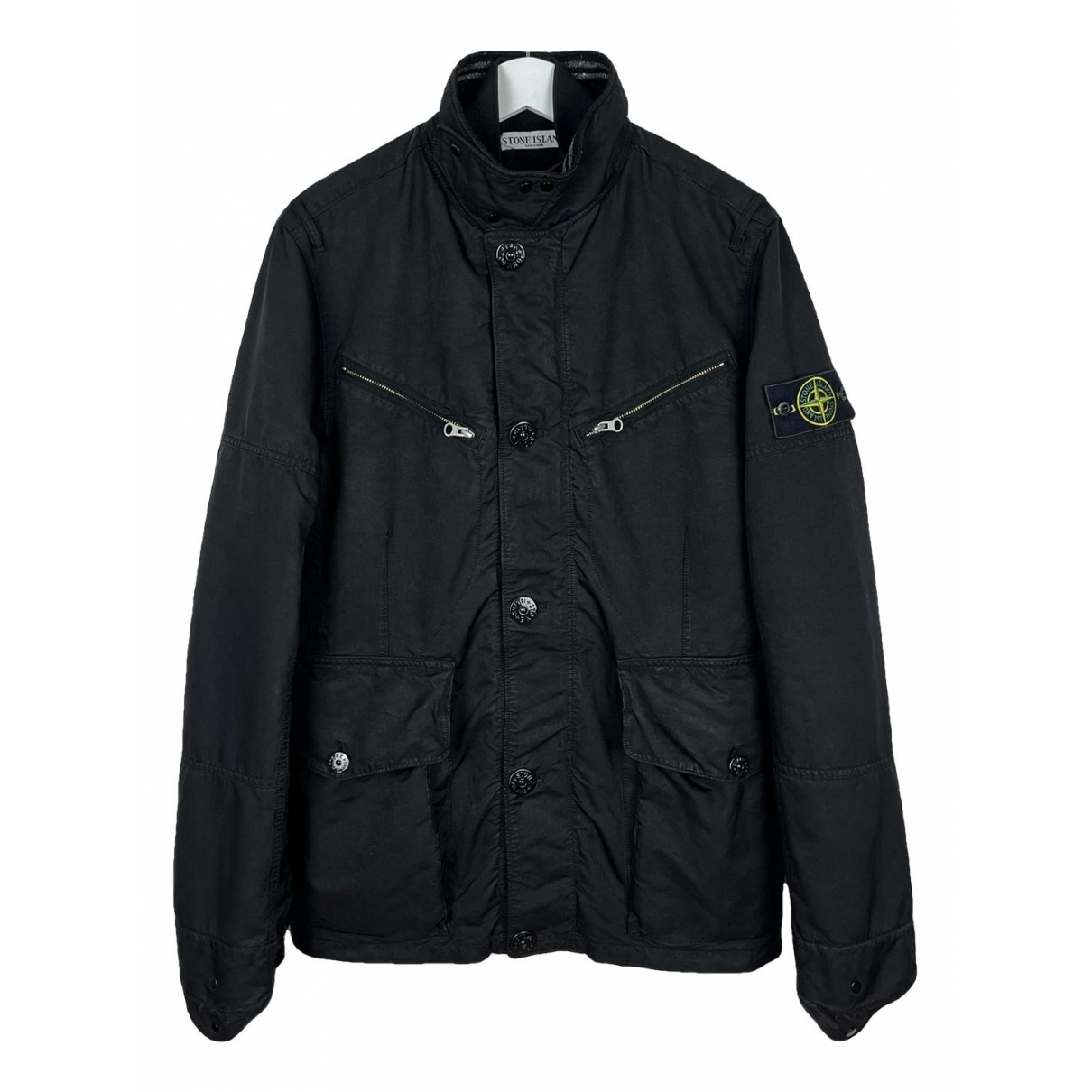 Pre-owned Stone Island Jacket In Black | ModeSens
