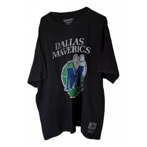Pre-owned Mitchell & Ness T-shirt In Black