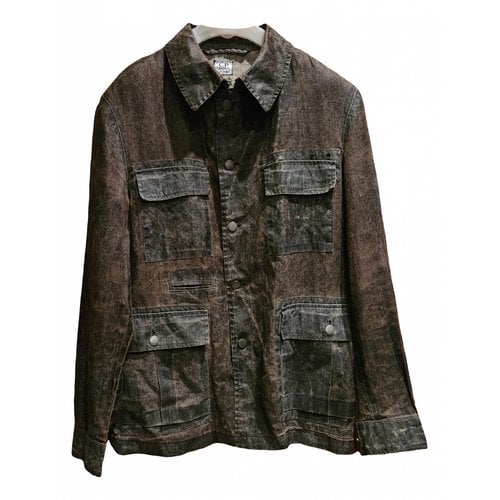 Pre-owned C.p. Company Linen Jacket In Brown