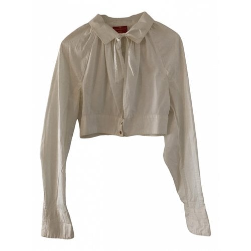 Pre-owned Vivienne Westwood Red Label Blouse In White