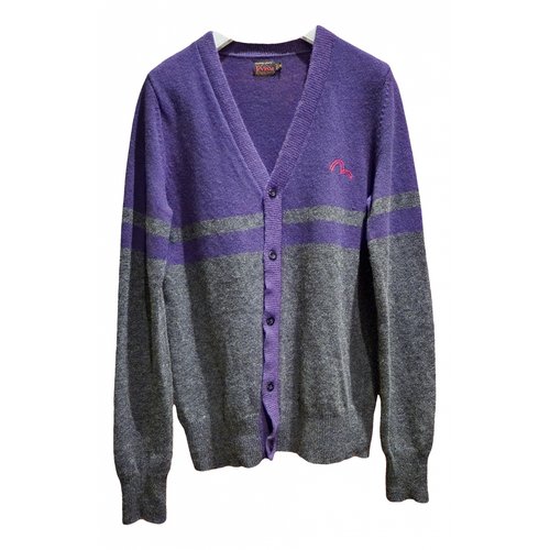 Pre-owned Evisu Wool Sweatshirt In Grey
