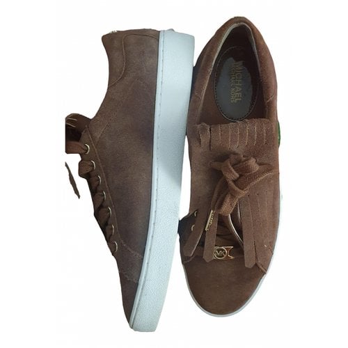 Pre-owned Michael Kors Lace Ups In Brown