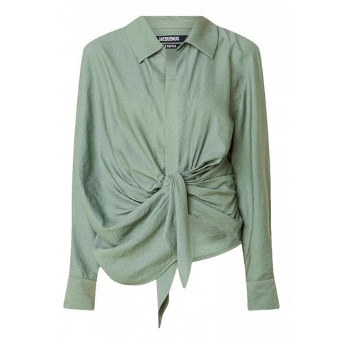 Pre-owned Jacquemus Blouse In Green