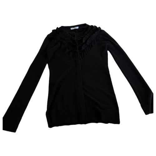 Pre-owned Givenchy Linen Top In Black