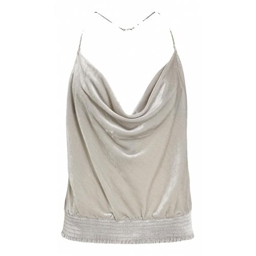 Pre-owned Ramy Brook Blouse In Grey