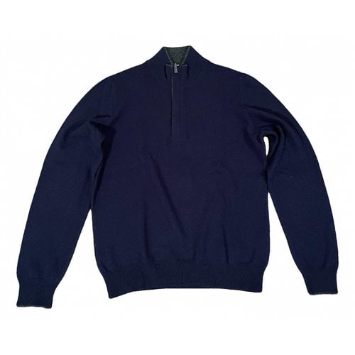 Pre-owned Gran Sasso Cashmere Pull In Grey
