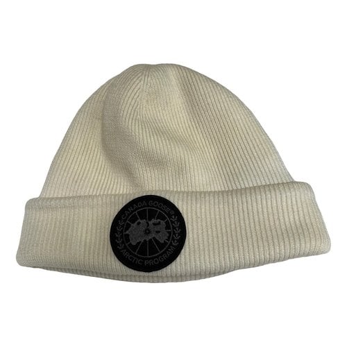 Pre-owned Canada Goose Wool Beanie In Other