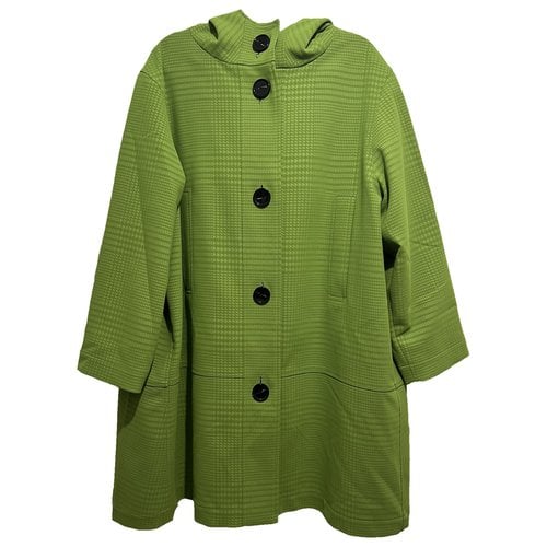 Pre-owned Nina Ricci Coat In Green