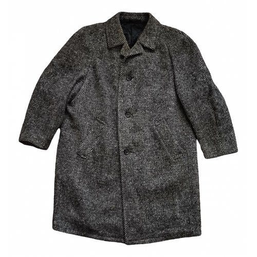 Pre-owned Tudor Wool Coat In Grey