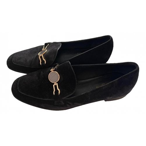 Pre-owned Louis Vuitton Mules & Clogs In Black