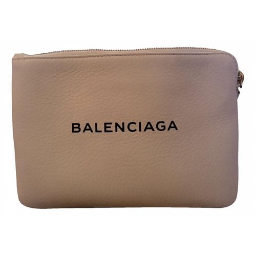 Pre-owned Balenciaga Leather Small Bag In White
