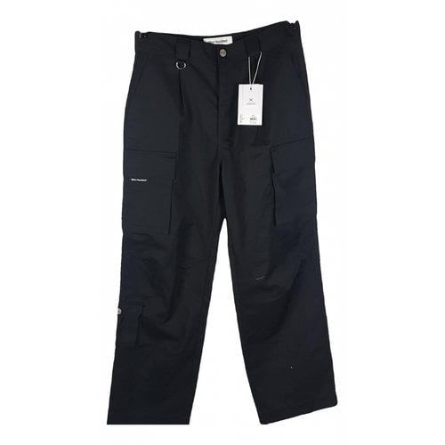 Pre-owned Won Hundred Trousers In Black