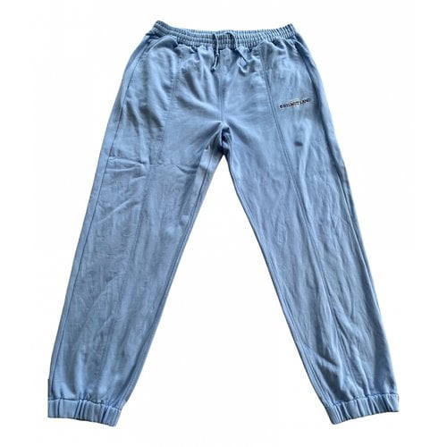 Pre-owned Helmut Lang Trousers In Blue