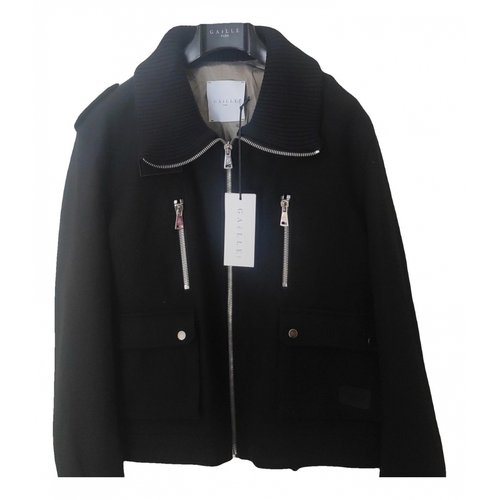Pre-owned Gaelle Paris Linen Vest In Black