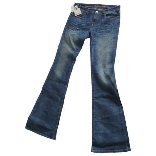 Pre-owned Notify Bootcut Jeans In Blue
