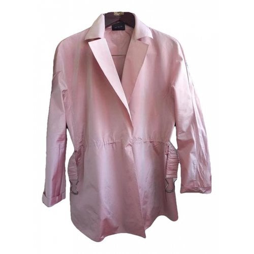 Pre-owned Akris Silk Blazer In Pink