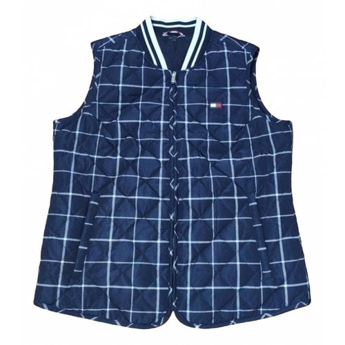 Pre-owned Tommy Hilfiger Short Vest In Blue