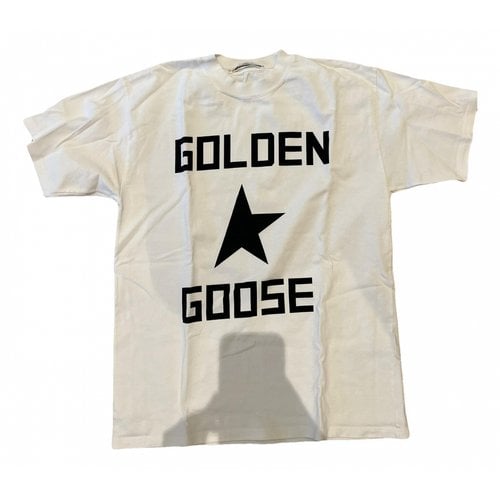 Pre-owned Golden Goose T-shirt In White