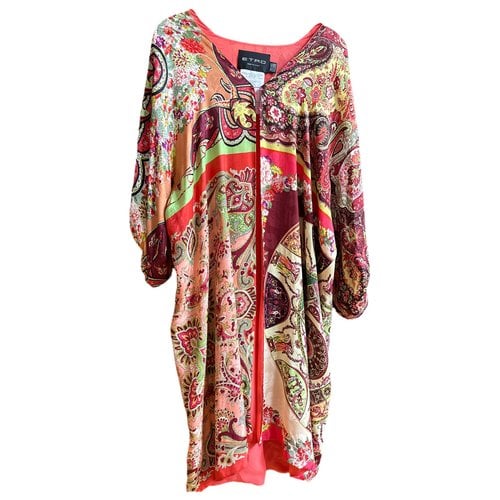 Pre-owned Etro Silk Coat In Other