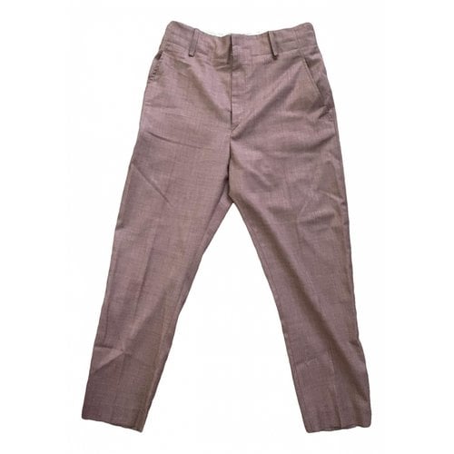 Pre-owned Isabel Marant Étoile Carot Pants In Pink
