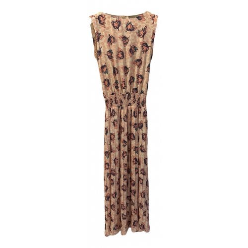 Pre-owned Patrizia Pepe Maxi Dress In Pink