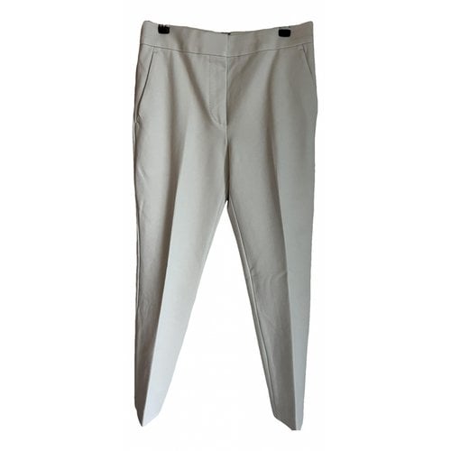 Pre-owned Max Mara Straight Pants In Other