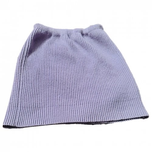 Pre-owned Gcds Wool Mid-length Skirt In Purple
