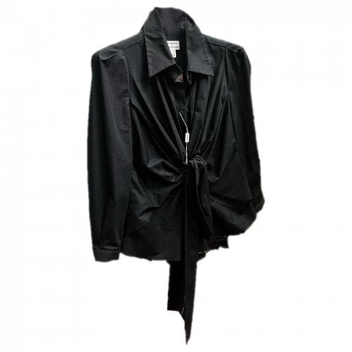 Pre-owned Alberta Ferretti Shirt In Black