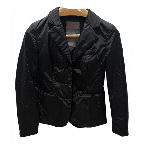 Pre-owned Prada Short Vest In Black