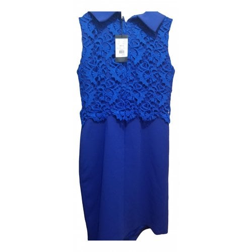 Pre-owned Matilde Cano Mid-length Dress In Blue