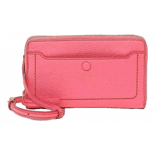 Pre-owned Marc Jacobs Leather Crossbody Bag In Pink