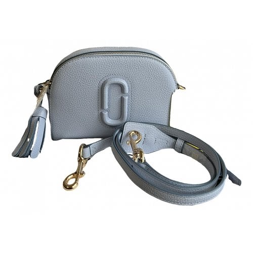 Pre-owned Marc Jacobs Leather Crossbody Bag In Blue