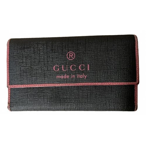 Pre-owned Gucci Wallet In Black