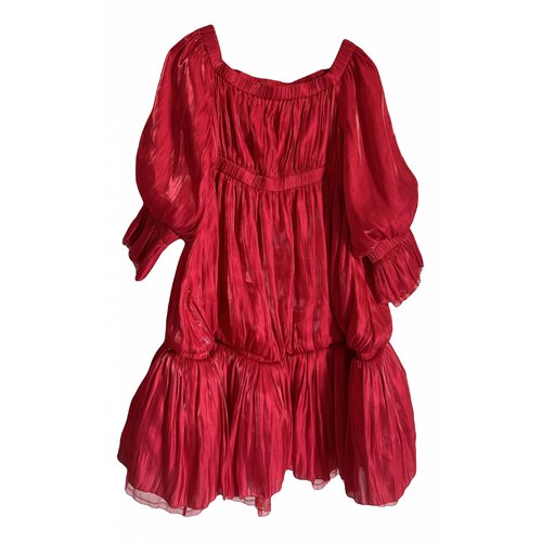 Pre-owned Angel Chen Mid-length Dress In Red