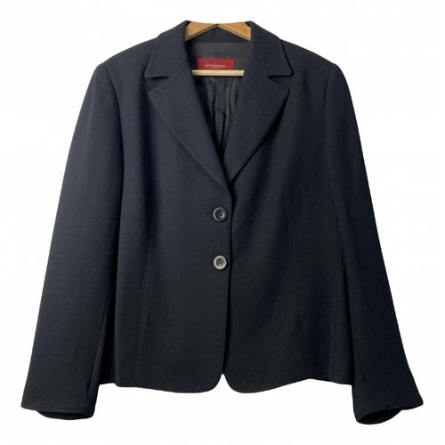 Pre-owned Burberry Blazer In Navy