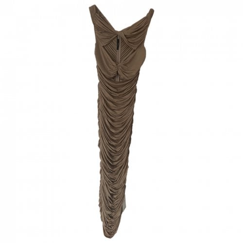 Pre-owned Alex Perry Mid-length Dress In Beige