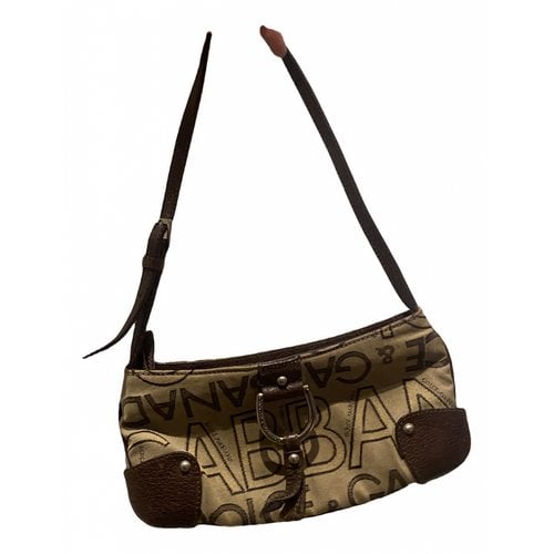Pre-owned Dolce & Gabbana Cloth Clutch Bag In Brown