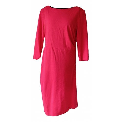 Pre-owned Escada Mid-length Dress In Red