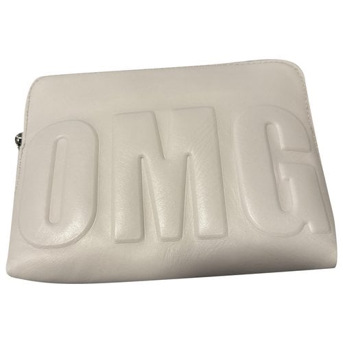 Pre-owned 3.1 Phillip Lim / フィリップ リム Leather Clutch In White