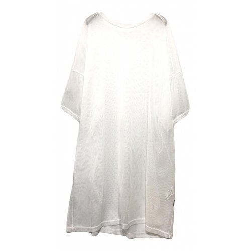 Pre-owned Yohji Yamamoto Dress In White
