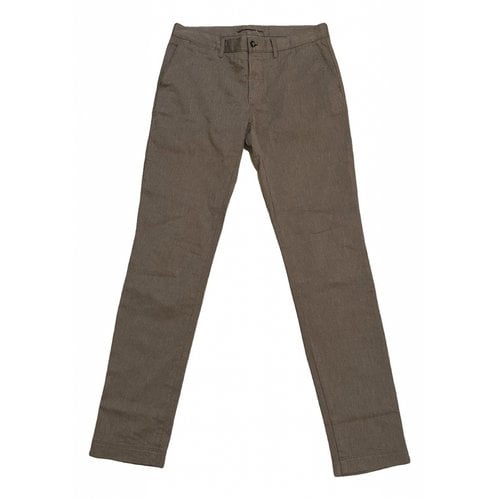 Pre-owned J. Lindeberg Trousers In Brown