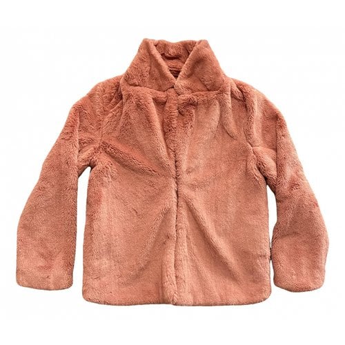 Pre-owned Ichi Coat In Pink