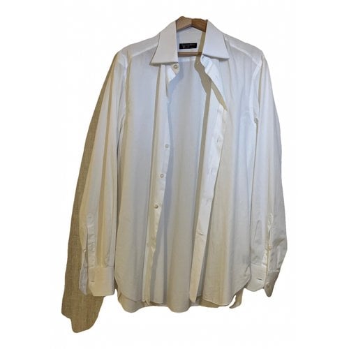 Pre-owned Stefano Ricci Shirt In White